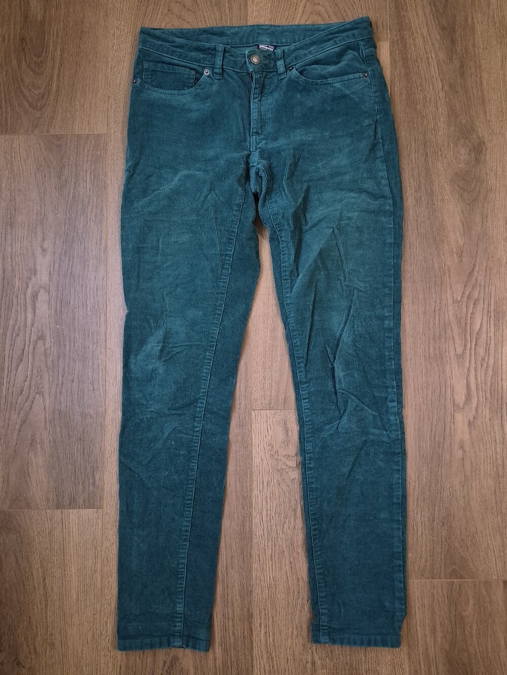 Patagonia Teal Corduroy Waistband Pants